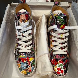 Louis Orlato Flat Pat Super Loubi/GG Christian Louboutin